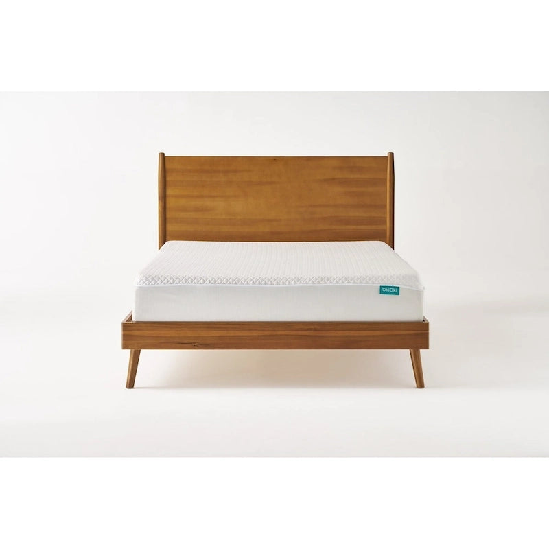 Letto a piattaforma Natural King – Legno di acacia, gambe a spillo, 1 posto