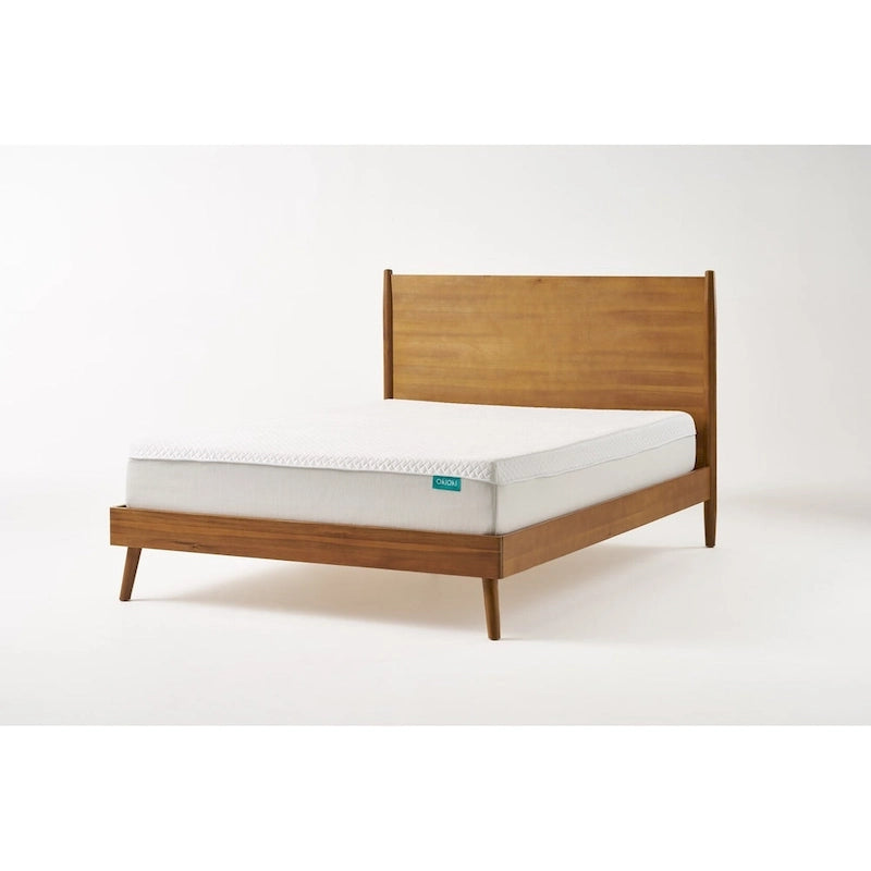 Letto a piattaforma Natural King – Legno di acacia, gambe a spillo, 1 posto