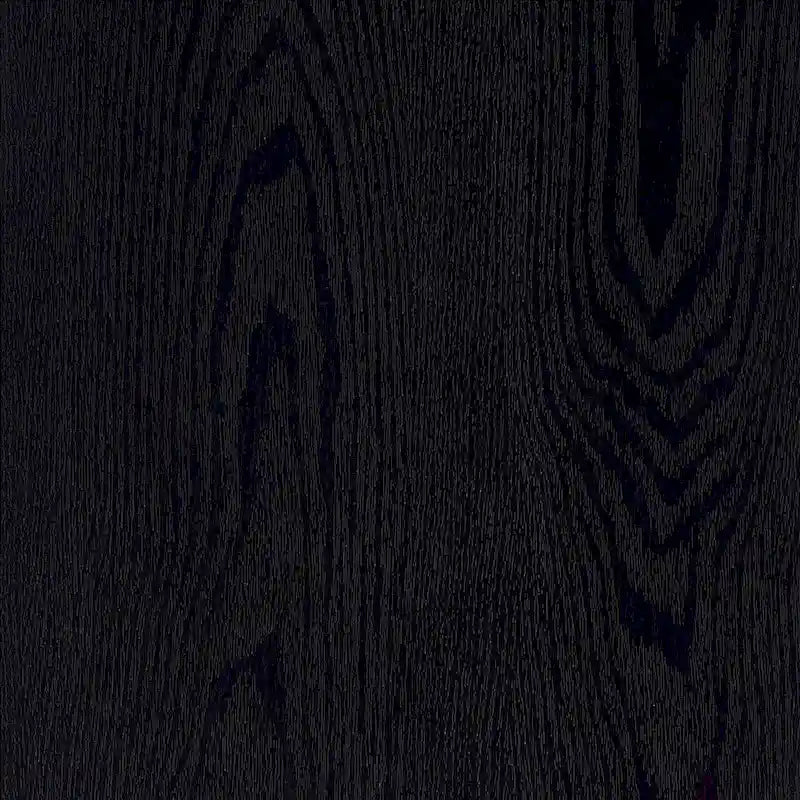 Tavolino rotondo – Bronzo brunito / Ottone, Piano a venatura nera, Per 1