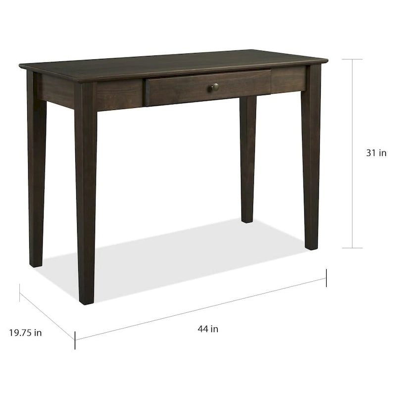 Scrivania Shaker – Espresso / Ciliegio / Noce, Singola