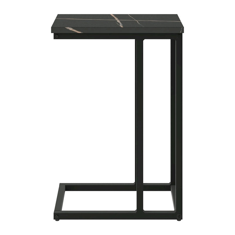Tavolino Stretto Marrone / Bianco / Nero – Stile Moderno, Monouso