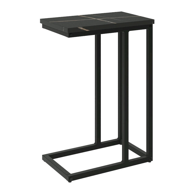 Tavolino Stretto Marrone / Bianco / Nero – Stile Moderno, Monouso