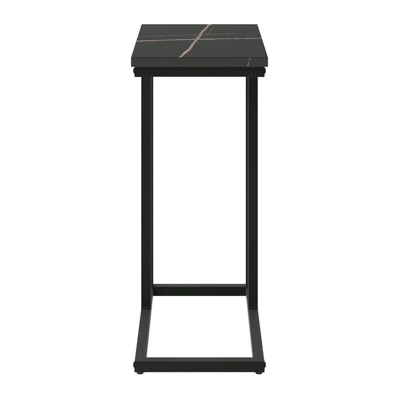 Tavolino Stretto Marrone / Bianco / Nero – Stile Moderno, Monouso
