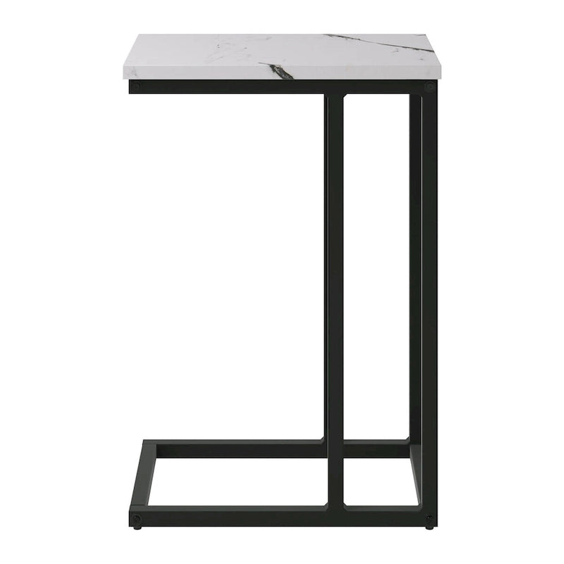 Tavolino Stretto Marrone / Bianco / Nero – Stile Moderno, Monouso