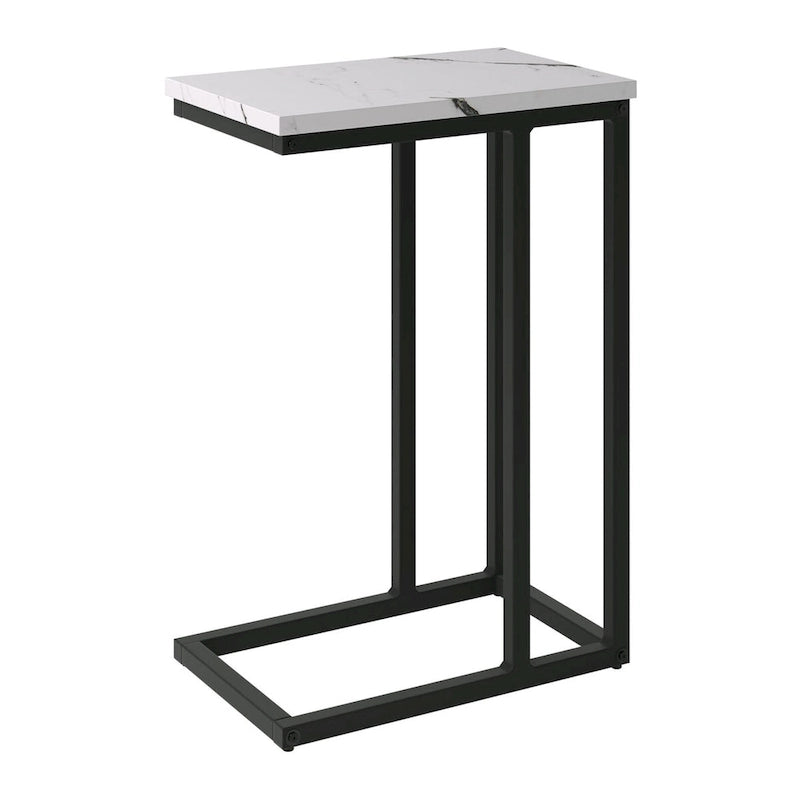 Tavolino Stretto Marrone / Bianco / Nero – Stile Moderno, Monouso