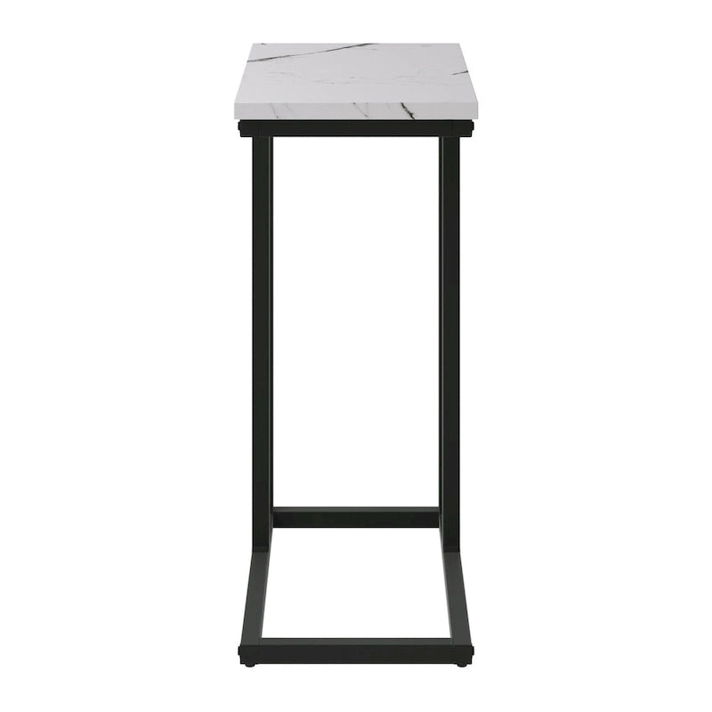 Tavolino Stretto Marrone / Bianco / Nero – Stile Moderno, Monouso