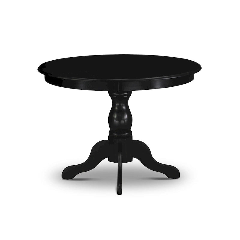 Set da pranzo rotondo da 5 pezzi, 4 posti – Colori e opzioni di rivestimento multipli