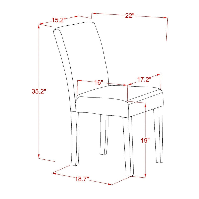 Set da pranzo rotondo da 5 pezzi, 4 posti – Colori e opzioni di rivestimento multipli