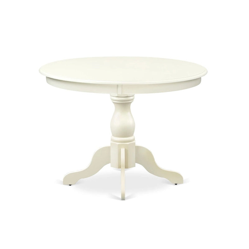 Set da pranzo rotondo da 5 pezzi, 4 posti – Colori e opzioni di rivestimento multipli