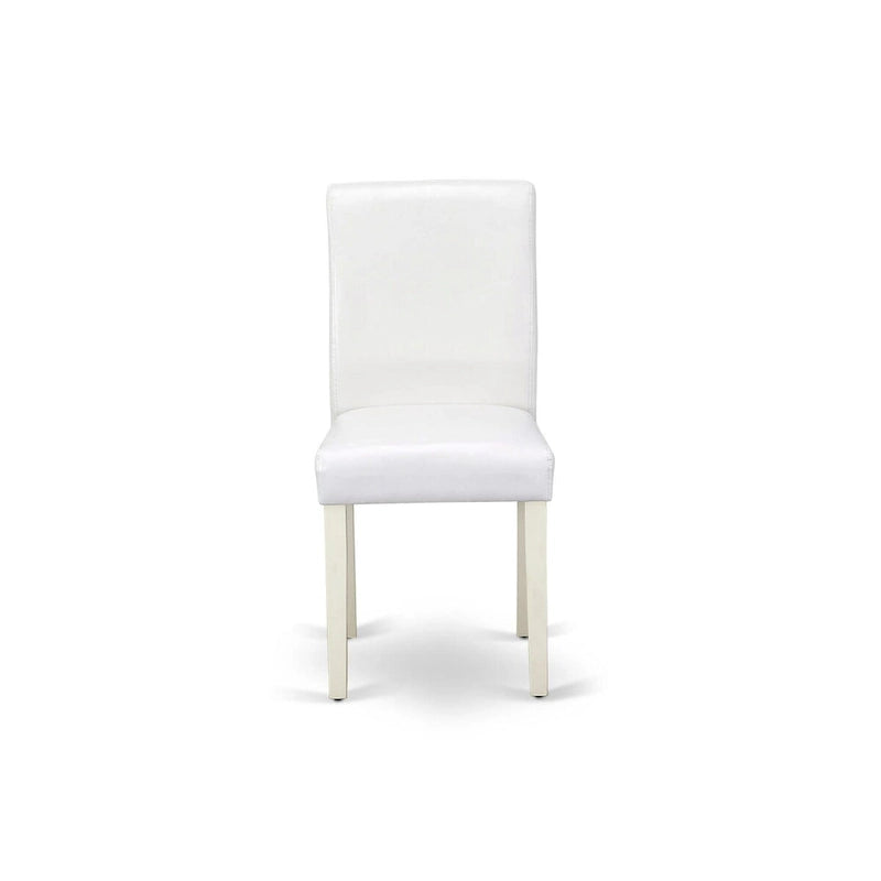 Set da pranzo rotondo da 5 pezzi, 4 posti – Colori e opzioni di rivestimento multipli