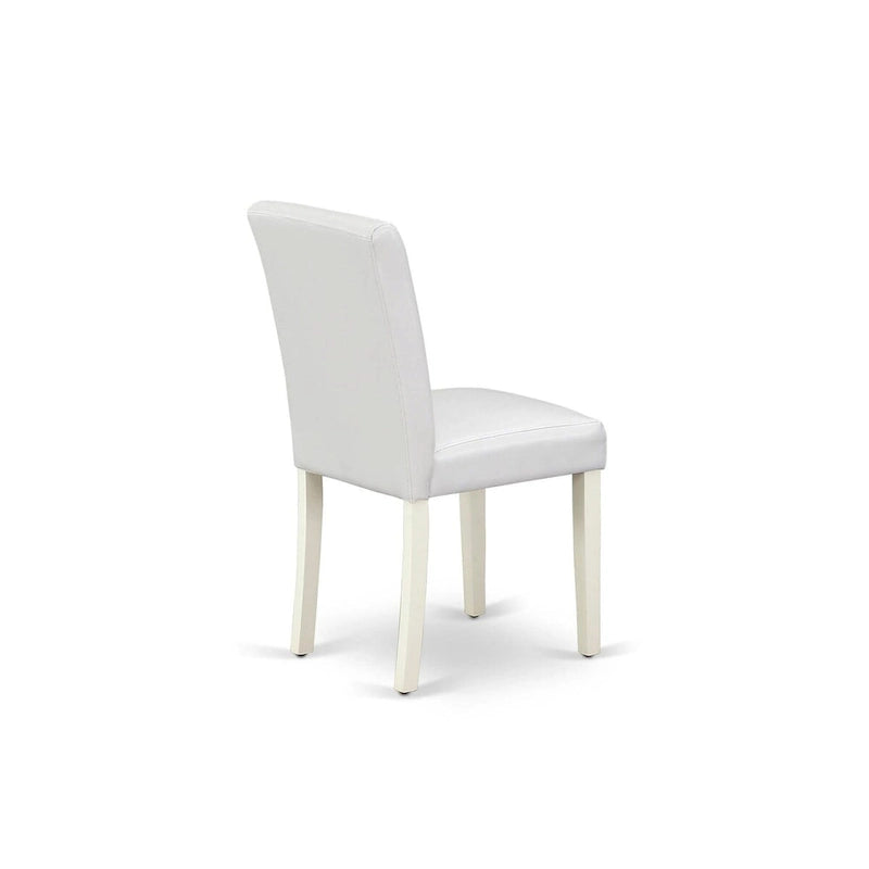 Set da pranzo rotondo da 5 pezzi, 4 posti – Colori e opzioni di rivestimento multipli