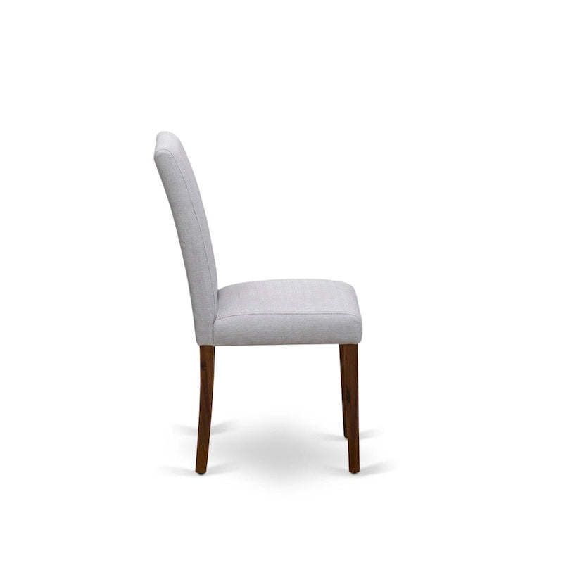 Set da pranzo rotondo da 5 pezzi, 4 posti – Colori e opzioni di rivestimento multipli