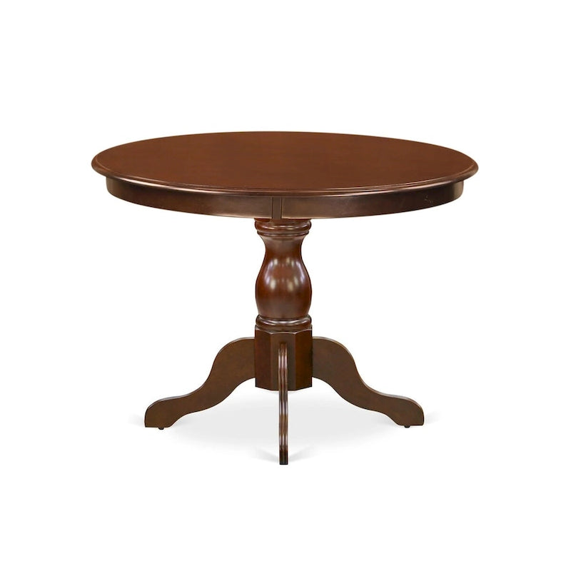 Set da pranzo rotondo da 5 pezzi, 4 posti – Colori e opzioni di rivestimento multipli